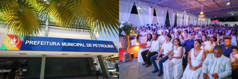Amor em grande estilo: 150 casais oficializam união em Petrolina! Divulgação