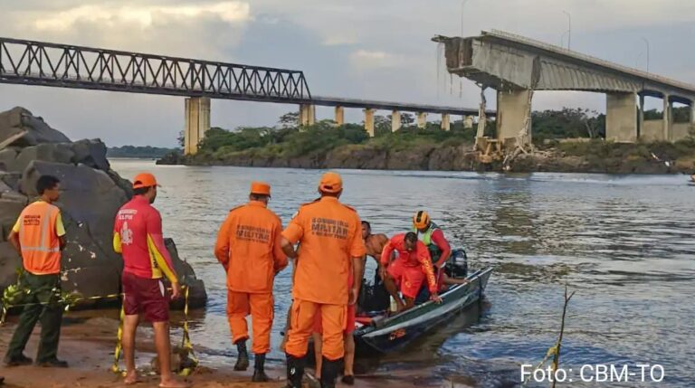 Tragédia na Ponte Juscelino Kubitschek: Oito mortos confirmados e buscas intensas no Rio Tocantins Tragédia na Ponte Juscelino Kubitschek: Oito mortos confirmados e buscas intensas no Rio Tocantins