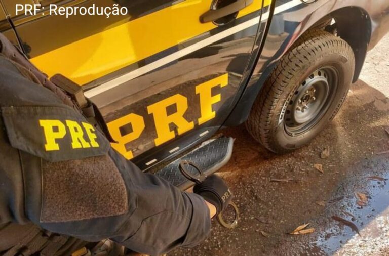 Abordagem da PRF: Homem é preso por Dívida de Pensão Alimentícia